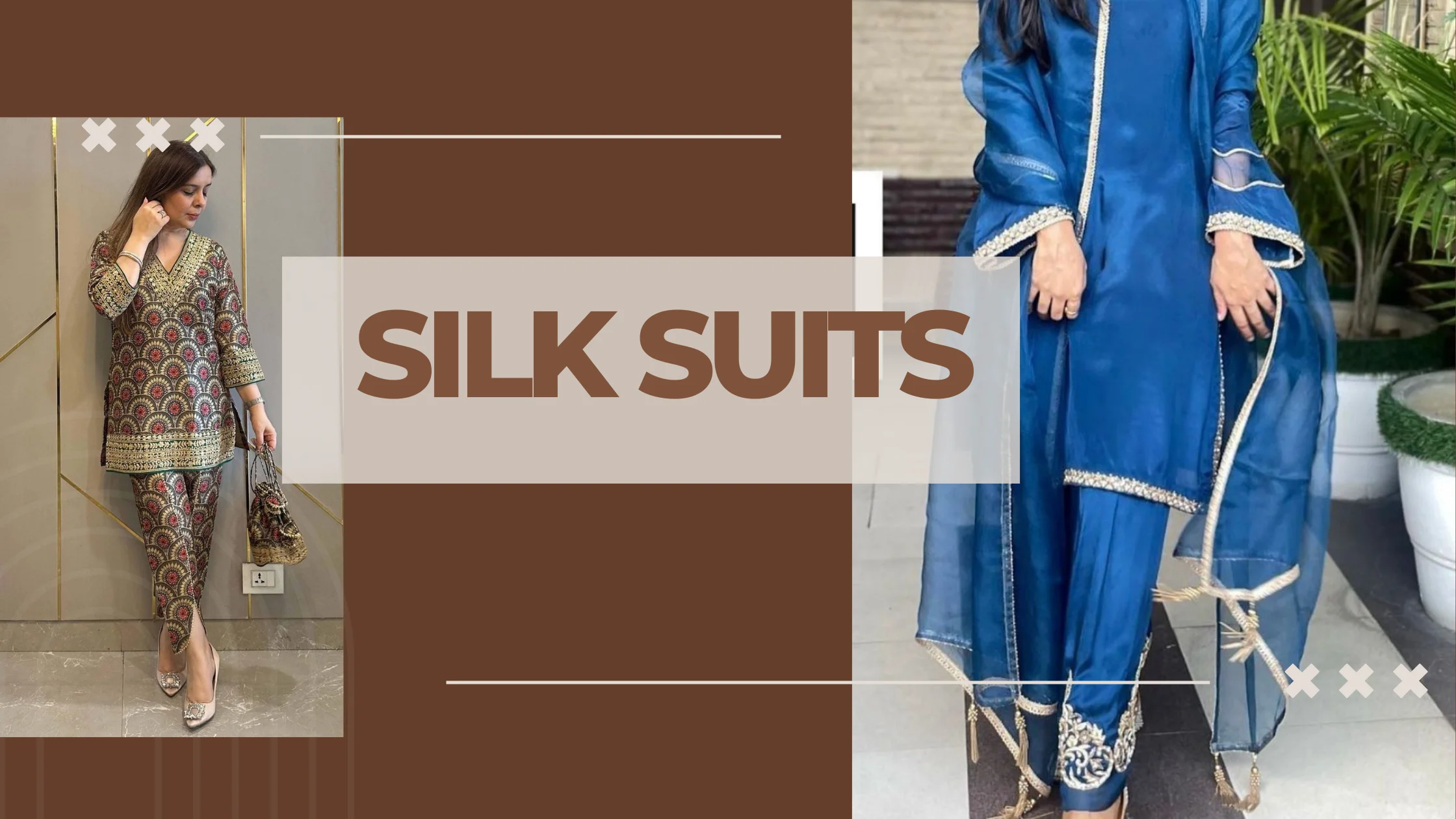 silk suit for women elegant traditional look