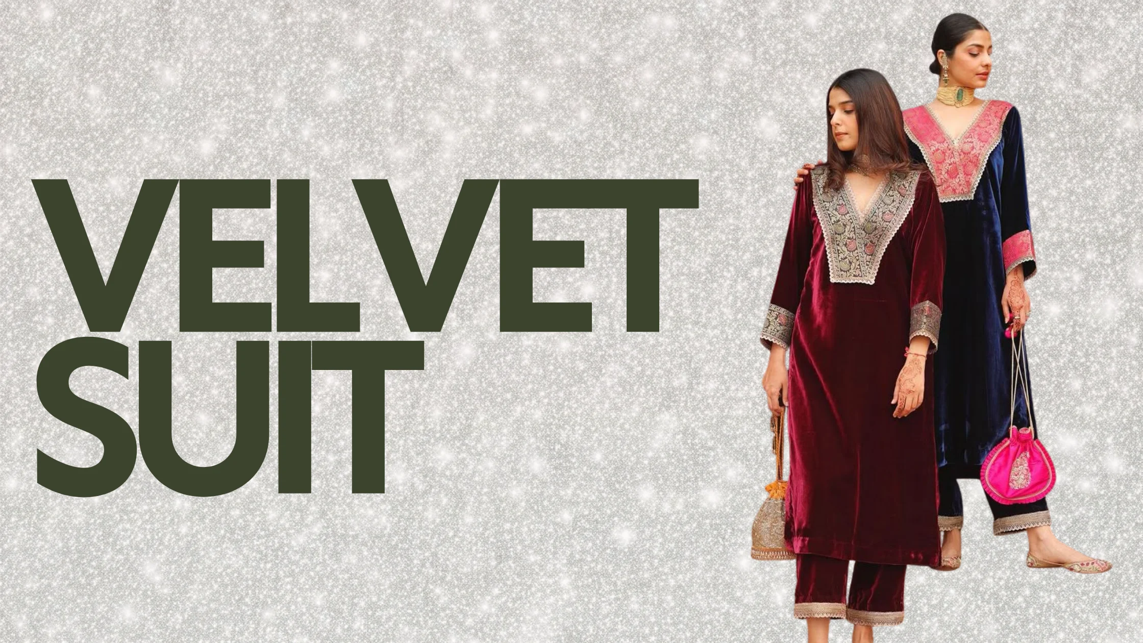 velvet suit for women elegant look