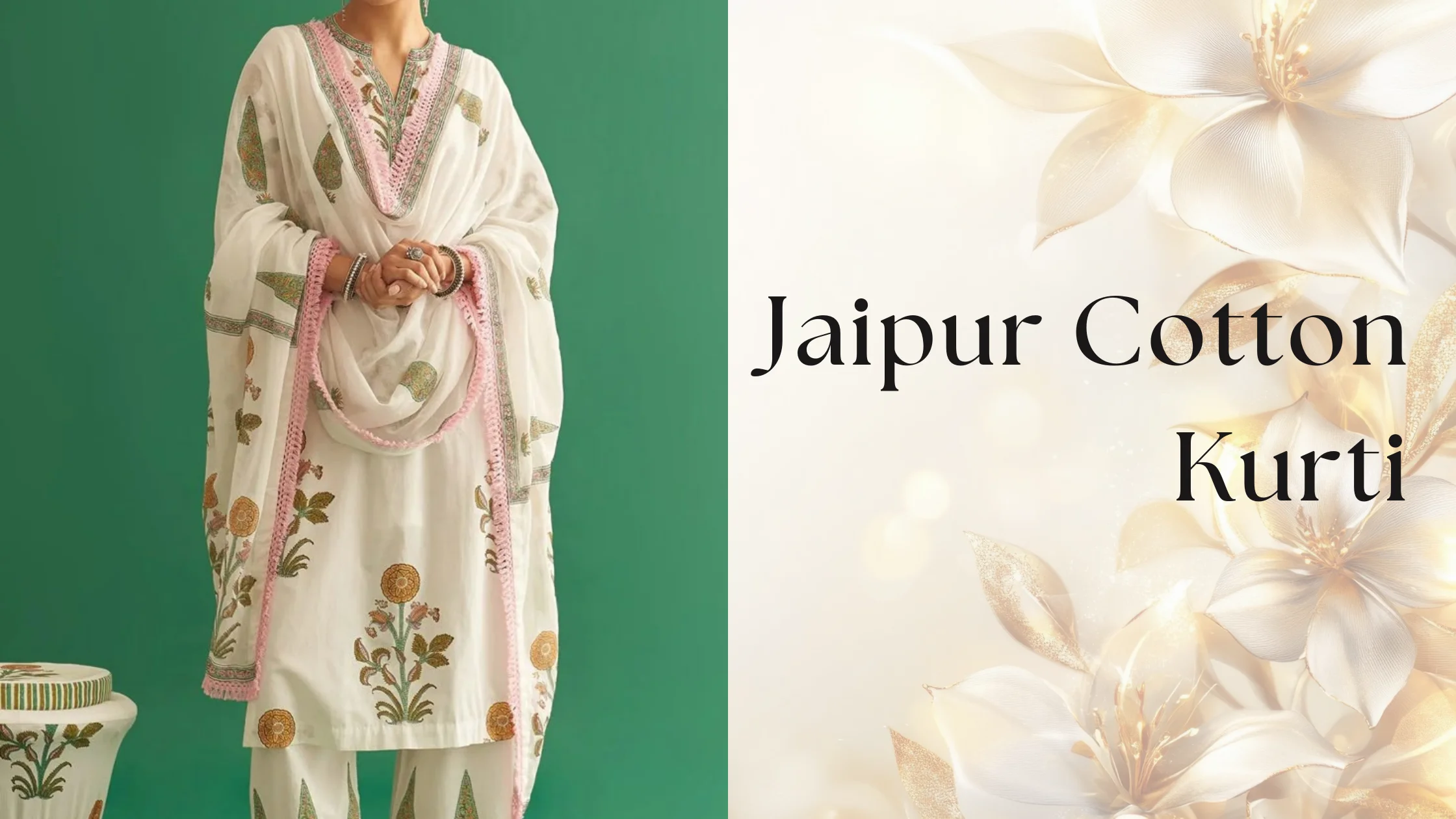 jaipur kurti traditional design